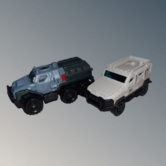 2 Matchbox Jurassic World Vehicles Textron Tiger & Armor Truck Diecast Cars - Picture 8 of 8